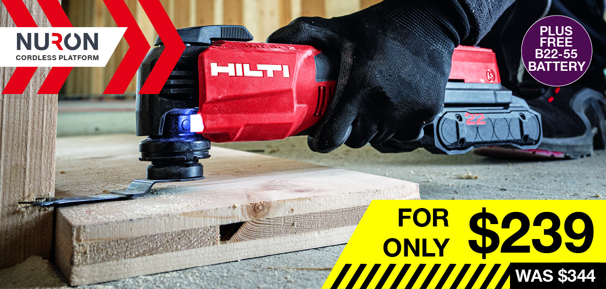 Visit your local Hilti Store for our November Toolbox Offer