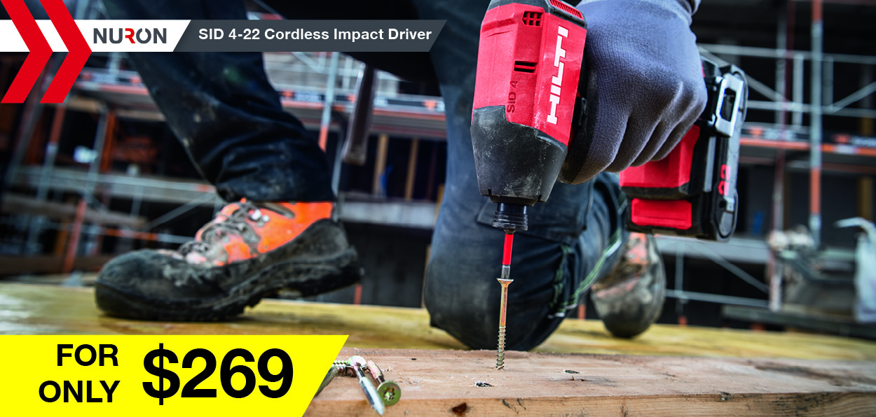 Visit your local Hilti Store for our September Toolbox Offer